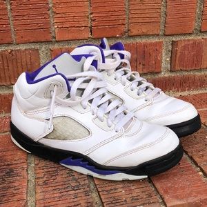 Air Jordan 5 Retro Grape Basketball Shoes